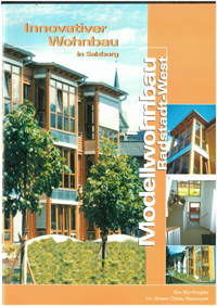 Broschüre Modellwohnbau Titelseite
