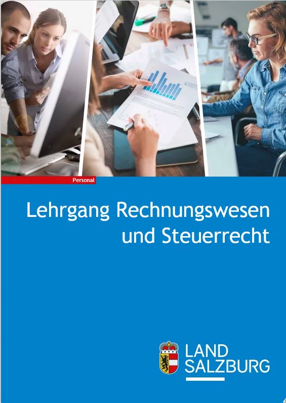 Broschüre Lehrgang Rechnungswesen und Steuerrecht