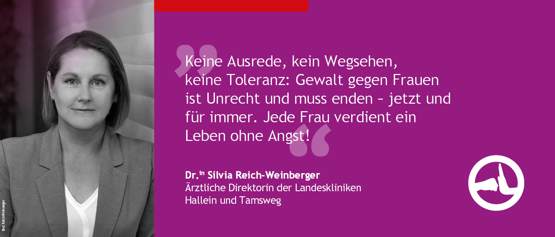 16 Tage gegen Gewalt an Frauen – Silvia Reich-Weinberger