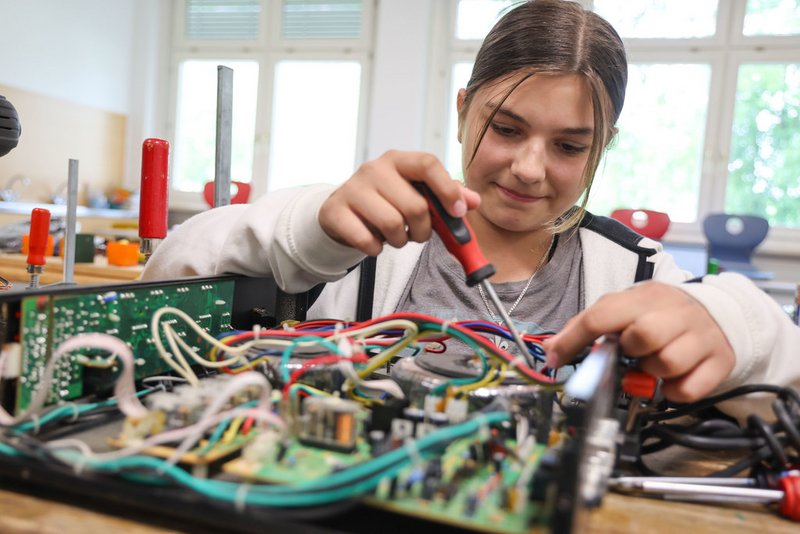 Ran an die Technik!