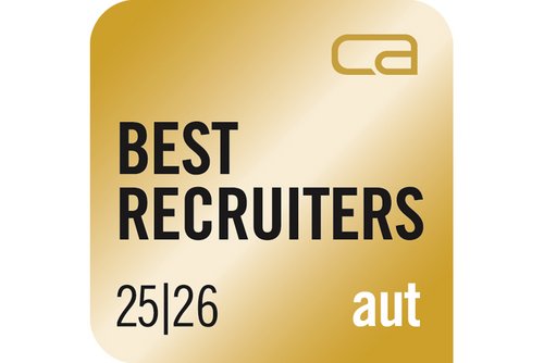 Gütesiegel Best Recruiters in Gold 2026