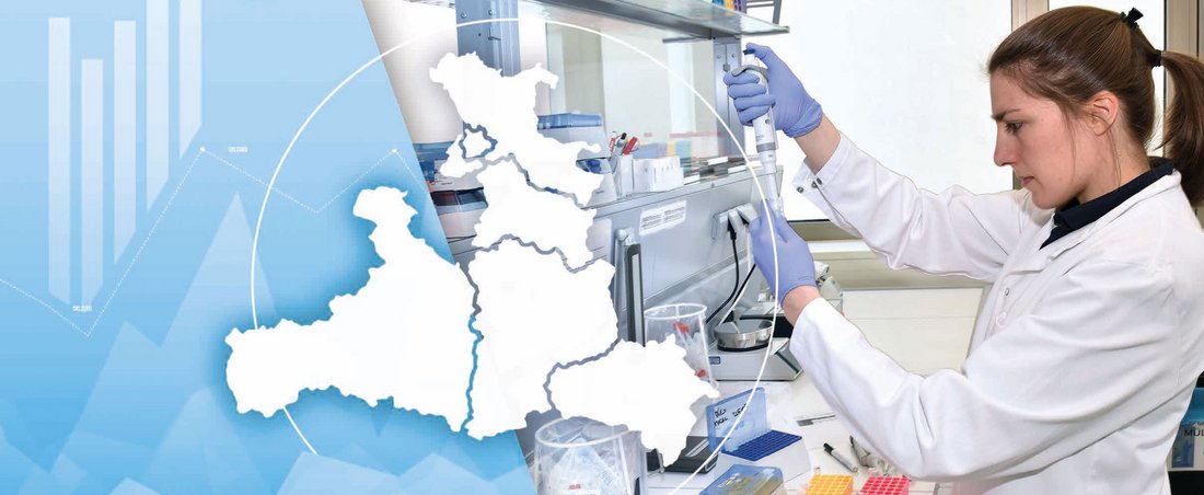 Land Salzburg; Chemikerin am Werk