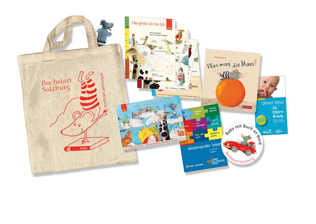 Inhalt der Buchstart Salzburg Tasche
