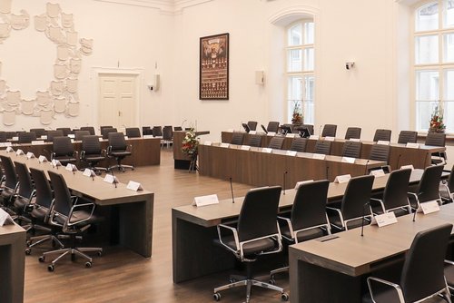 Sitzungssaal des Salzburger Landtages
