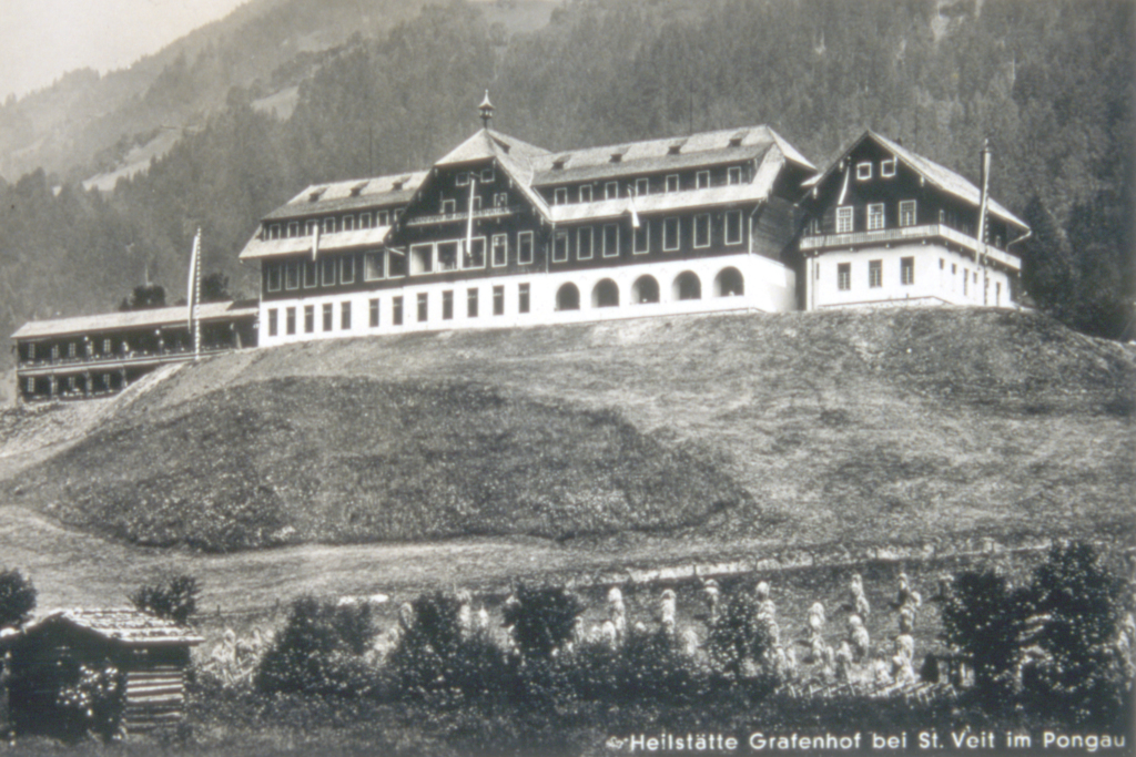 Heilstätte Grafenhof Heilstätte Grafenhof bei St. Veit im Pongau 1914