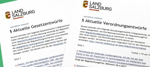 Bekanntmachungen