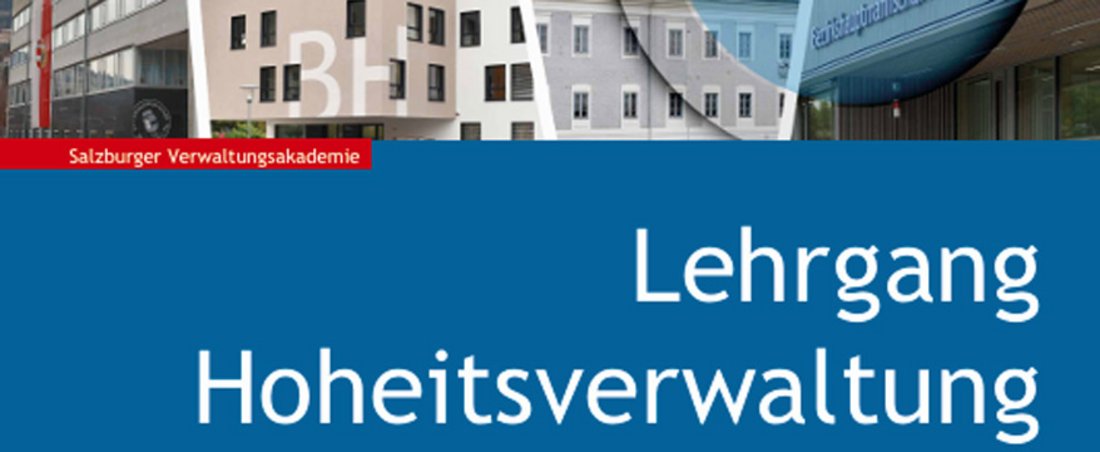 Ausschnitte verschiedener Amtsgebäude, Lehrgang Hoheitsverwaltung