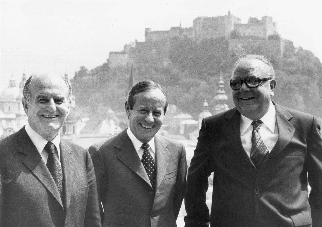 Landeshauptmänner Klaus, Haslauer und Lechner