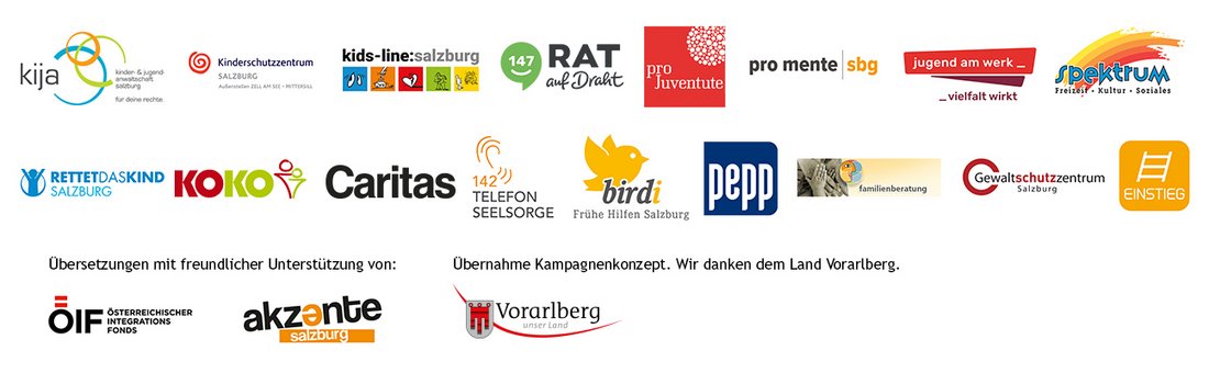 Gewaltfrei Logowall
