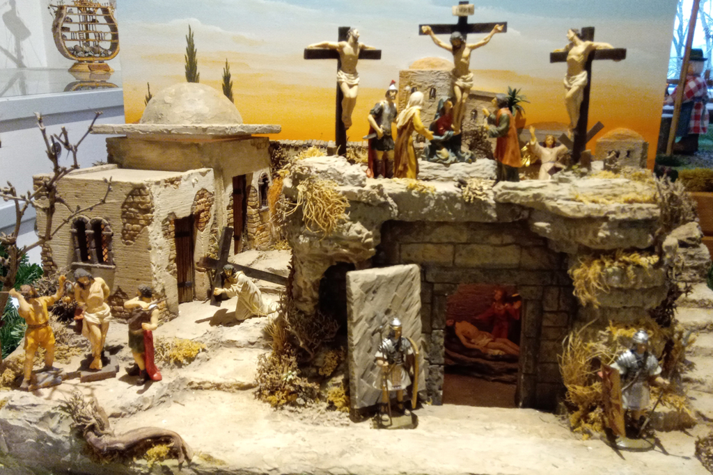 Das Untersbergmuseum Grödig-Fürstenbrunn widmet sich zu Ostern Passionskrippen.