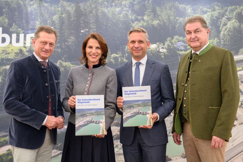 Eröffnung Kraftwerk Stegenwald