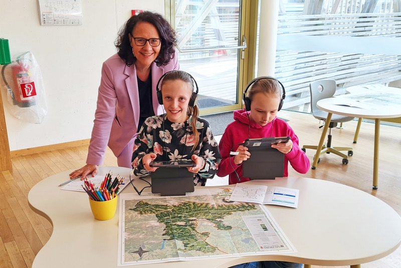 Salzburg ganz groß im Klassenzimmer