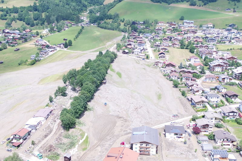 Zahmes Wasser, sicherer Hang