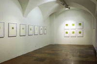 Blick in die Ausstellung von Wolfgang Eibl