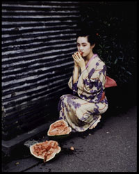 Nobuyoshi Araki, ohne Titel, 1991, C-Print, 41 x 34 cm; Courtesy: Galerie Konzett, Wien