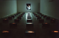 Irina Nakhova, Installation mit 24 Leuchtkästen, 2003/04