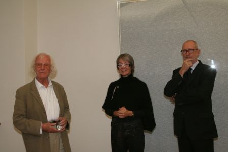 von links: Roman Opalka, Dietgard Grimmer, Lorand Hegyi; Bildrechte Elisabeth Wörndl