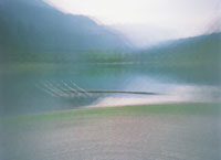 Christa Kempf, „visual relax 1“, 2001, Farbfotografie, camera obscura 80 x 100 cm