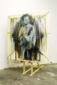 Daniel Domig, „The Best Show“, 2007, Öl auf Leinwand, 150 x 155 cm