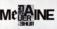 Franz Graf, aus der Serie zu Handkes "Kaspar Hauser", 2007, Radierung, Prägedruck, je 56 x 106,5 cm