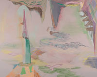 Luisa Kasalicky, ohne Titel, 2010, Tempera auf Leinwand, 135 x 165 cm