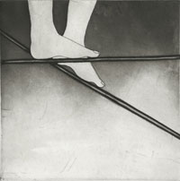 "Ballance", aus der Serie "Verbindlichkeiten", 2006, 20 x 20 cm