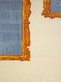 "Spiegel", 2004, Öl auf Leinwand, 170 x 130 cm