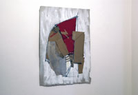 Martin Rasp, "Fund I.", Objektcollage, 95 x 67 x 4 cm