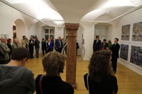 Vernissage in der Galerie im Traklhaus am 16. November 2010, Publikum