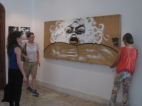 Ausstellung in Bratislava, Juli 2010