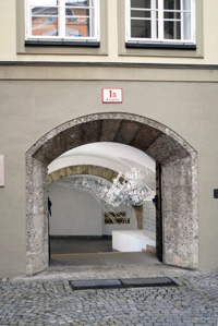 Slulpturenpreis Eingang Traklhaus