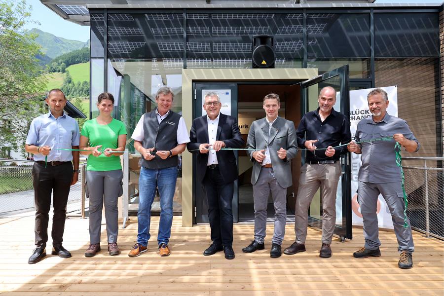 Die Eröffnung der Nationalpark-Ausstellung in Rauris