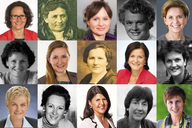 Portraitbilder von weiblichen Landtagsabgeordneten