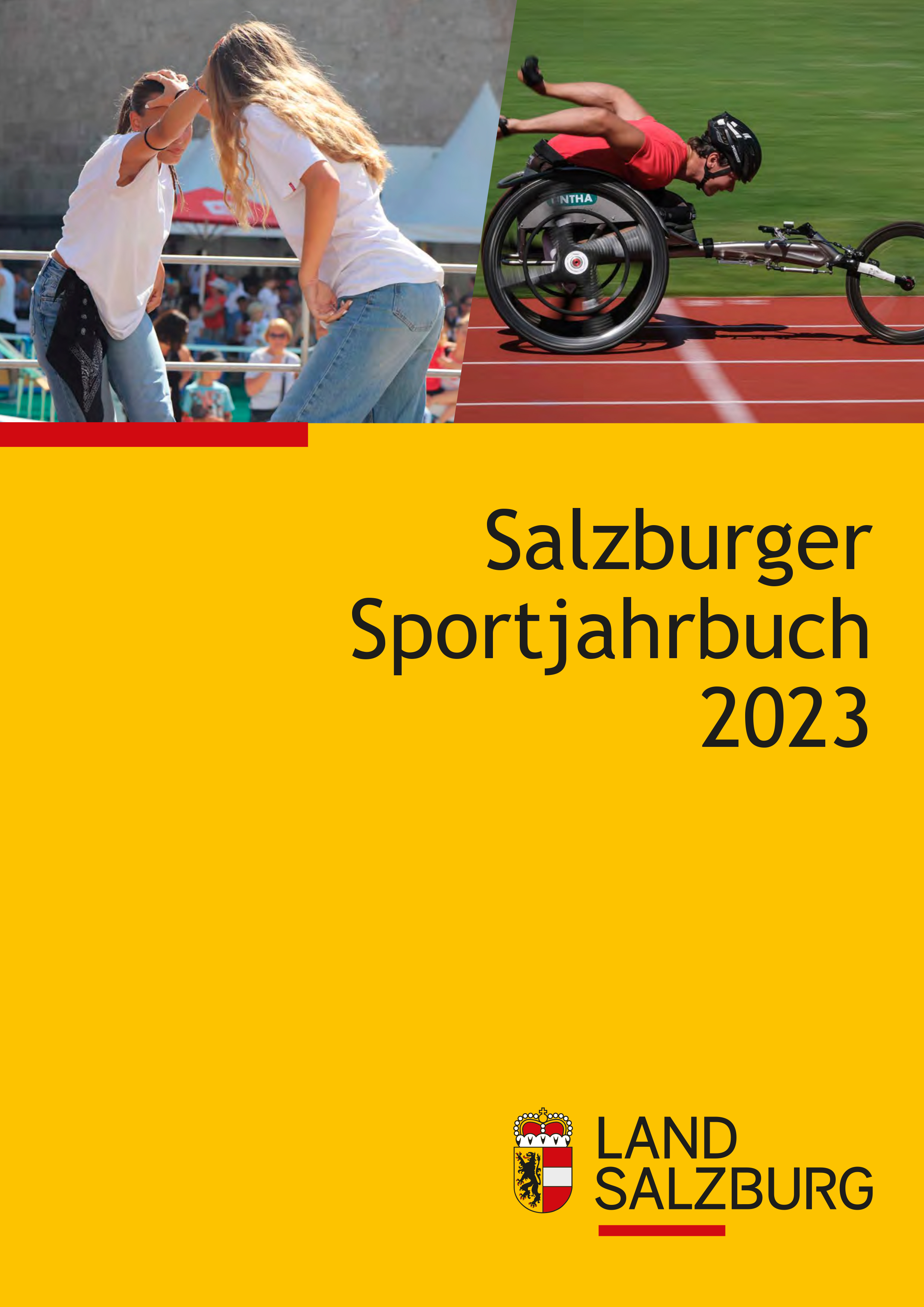 Cover Salzburger Sportjahrbuch 2023