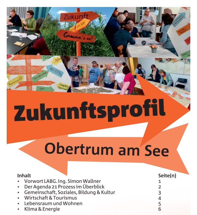 Titelseite Zukunftsprofil Obertrum