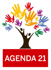 Sujet Agenda 21 Baum aus Händen