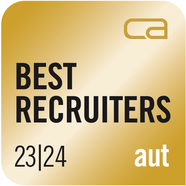 Gütesiegel Best Recruiters in Gold 2024