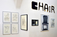 Ausstellung Stuhl Anzinger Giacometti Ku