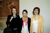 von links: Miriam Bajtala, Swetlana Heger, Claudia Klucaric